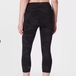 Sweaty Betty Black Camouflage Power Leggings